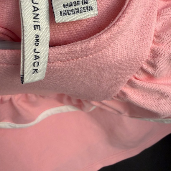 Pink Ruffle-Trim Girls Tank Top - Picture 3 of 3